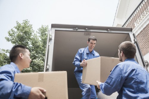 Moving van in Wandsworth serving local homes and businesses