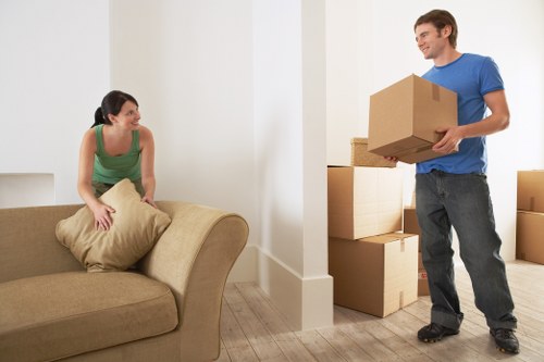 Cubic-yard pricing example for household belongings in Wandsworth storage